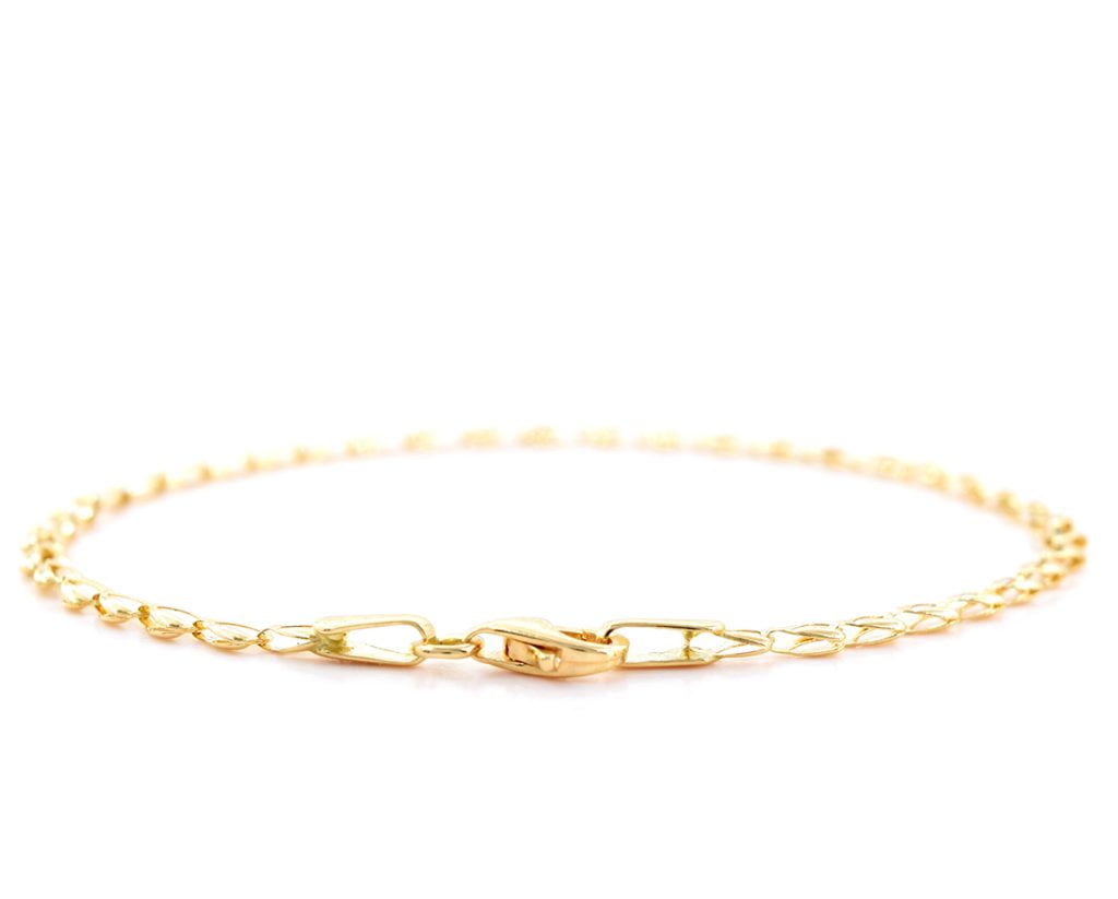 Pulsera Loyalty Oro Amarillo 18k Largo: 18 cm; 1.5 g