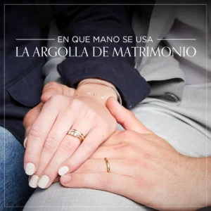 en que mano usa la argolla de matrimonio Entrada