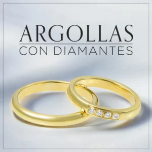 Argollas con diamantes 2 Entrada