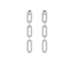 Oro Blanco o Amarillo 14k con Diamantes corte brillante que suman 20 pt