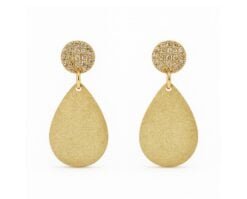 Oro Amarillo 14k con 52 Diamantes corte brillante que suman 13 pt