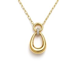 Oro Amarillo 14k con 33 Diamantes corte brillante que suman 7 pt