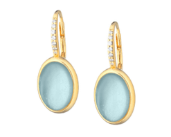 Aros Drop Cuarzo Aqua